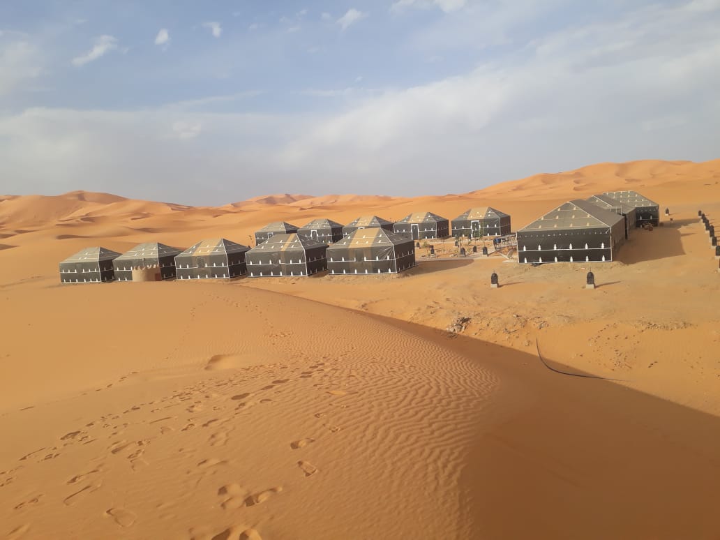 Luxury camp in Merzouga